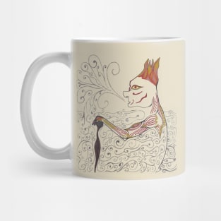 Bemused Fire Mug